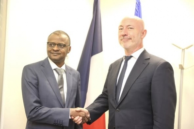 En marge des Assemblées du FMI et de la Banque mondiale : l’Administrateur représentant la France reçoit le Ministre d’État Tahir Hamid Nguilin