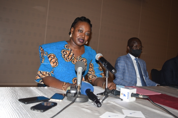 Discours de Mme NDOLENODJI ALIXE NAIMBAYE, Secrétaire d’Etat aux Finances et au Budget à l’occasion de la Journée Internationale de la Douane, édition 2021.