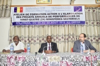 Ateliers d’élaboration des Projets Annuels de Performance de vingt- quatre (24) ministères sectoriels Mot du représentant de l’Ambassadeur, Chef de Délégation de l’Union européenne au Tchad