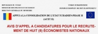 AVIS D’APPEL A CANDIDATURES POUR LE RECRUTEMENT DE HUIT (8) ÉCONOMISTES NATIONAUX